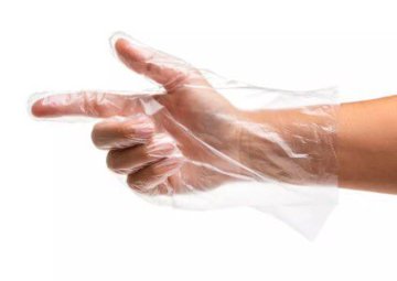 AMPri PE - Folien Handschuhe - gehämmert - – AMPri
