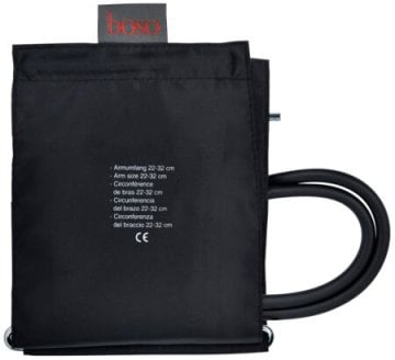 Klettenmanschette (starke Arme) Doppelschlauch schwarz (15 x 64 cm) – Bosch + Sohn