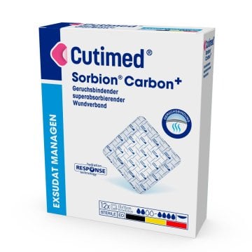 Essity Cutimed Sorbion Carbon Plus Wundverband Für Exsudatabsorption – BSN