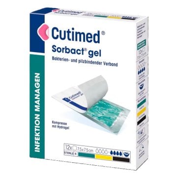 essity Cutimed® Sorbact® gel Wundkompresse – BSN