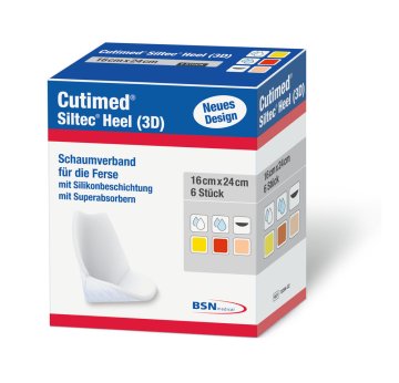essity 3D Schaumverband Cutimed® Siltec® Heel – BSN