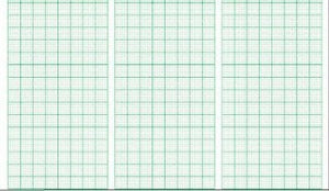 EKG-P., Dimeq EKG 503 B/N Rolle (135 mm x 30 m) – Diagramm Halbach