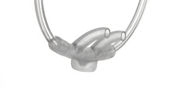 Sauerstoff-Nasenbrille für Erwachsene 1,8 m Schlauch Ansatzstücke gebogen (50 Stück) – Intersurgical