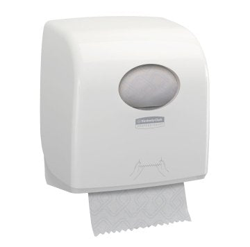 Aquarius Slimroll Rollenhandtuchspender, weiß, 32,4x29,7x19,2 cm – Kimberly-Clark