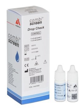 CombiScreen Drop Check Kontrolllösung (2x5ml) – Medichem