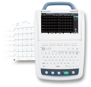 Nihon Kohden Cardiofax M EKG-Gerät Mit SynECi18-Technologie Und 18-Kanal-EKG – Nihon Kohden