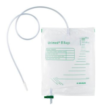 Urinbeutel unsteril mit 90 cm Schlauch (1500 ml) – B. Braun