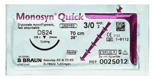 B.Braun Monosyn® Quick ungefärbt Nahtmaterial – B. Braun