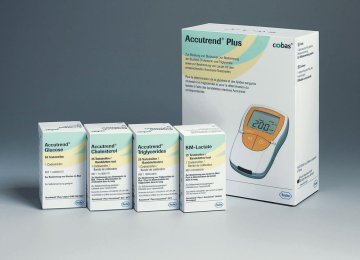 Roche Accutrend® Plus Blutanalysegerät – Roche