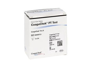 CoaguChek PT Teststreifen für CoaguChek Pro II Set (2x24 Stück) – Roche
