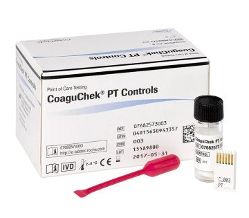 CoaguChek PT Controls 4x1 ml für CoaguChek Pro II – Roche