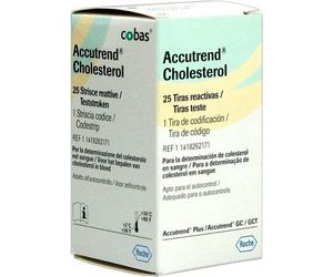 Accutrend Cholesterol Teststreifen (25 Stück) – Roche
