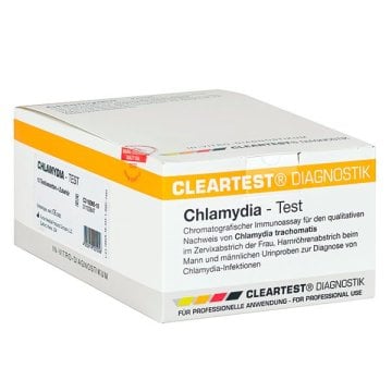 Cleartest Chlamydia Tests Komplettpackung (20 Stück) – Servoprax