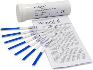WiduMed HCG Teststreifen (25 Stück) – Widufit