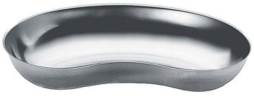 Nierenschale Edelstahl 25 cm flach ohne Deckel (250 x 130 x 300) – Saleem