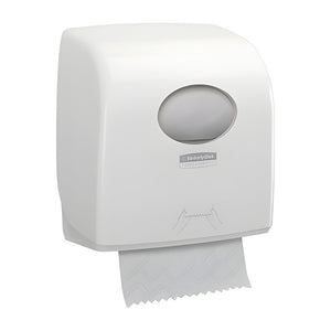 Aquarius Slimroll Rollenhandtuchspender, weiß, 32,4x29,7x19,2 cm – Kimberly-Clark