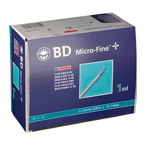 BD Micro Fine + 1,0 ml, U-100, Ins.Spr. (12,7 mm) – Becton Dickinson