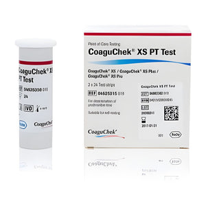 CoaguChek XS PT Test (2 x 24 Stück) – Roche