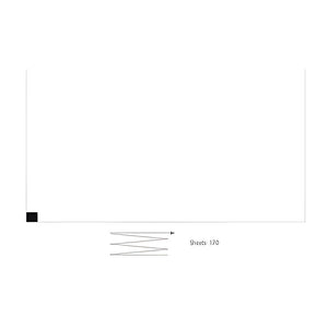 EKG-Papier für Nihon Kohden EKG 1500/1550 170 Blatt Faltlage (210 mm x 295 mm) – Diagramm Halbach