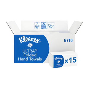 KLEENEX Ultra Falthandtücher Papierhandtücher Weich Saugfähig Airflex Technologie – Kimberly-Clark
