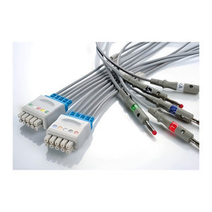 Mesa Komplettkabel für Ruhe- und Belastungs-EKG – MESA Medizintechnik