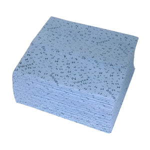 Polytex Nasswisch-Tücher, blau, 40 x 42 cm, 420 Tücher – ZVG Zellstoffvertriebs