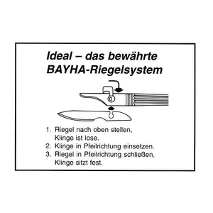 Skalpellklingengriff von Fig. 11 - 29 (16 cm) – Bayha