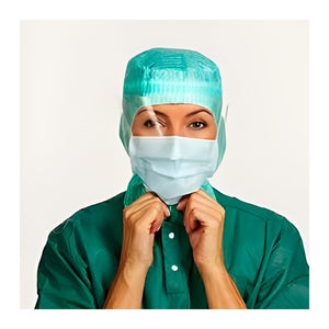 Surgine II, Maske, blau, Antifog hyperallergen (60 Stück) – Mölnlycke Health Care