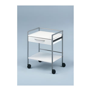 Vielzweckwagen, RAL9006, 580x750x450mm – Schmitz medical