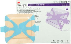 Solventum 3M™ Tegaderm™ Silicone Foam Border Schaumverband – 3M / Solventum