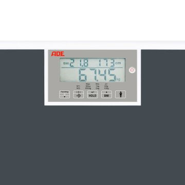Elektronische Flachwaage Tragkraft 250 kg Teilung 50 g geeicht – ADE