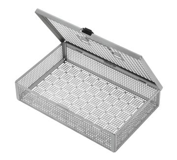 Siebtray mit Deckel (274 x 172 x 60 mm) – Aesculap