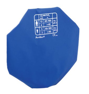 Sauerstoff-Reservoir Blau Autoklavierbar Komplett Für Mark IV Und Silikon – Ambu