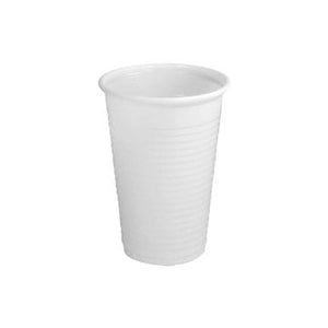 Einwegbecher, weiß, SPC (200 ccm) (100 Stück) – AMPri