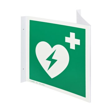 Nasen-/Winkelhinweisschild – Apocare Pharma