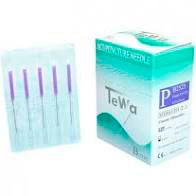 TeWa Akupunkturnadeln PB2525-Type, beschichtet mit Kunststoffgriff – asia-med