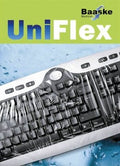 PC Tastaturschutz, Uni Flex, aus TPU (Thermoplastischem Polyurethan) mit Gummiband – Baaske Medical