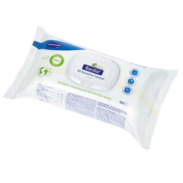 Hartmann Bacillol® 30 Sensitive Green Tissues Schnell-Desinfektionstücher – Bode / Hartmann