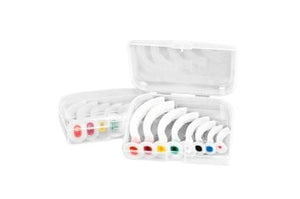 Guedeltuben-Set Mit Box Je 1 Tubus Gr. 000, 00, 0, 1, 2, 3, 4, 5. Farbcodiert – Servoprax