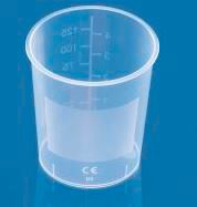 Urinbecher ohne Schnappdeckel transparent (125 ml) (1000 Stück) – Paul Boettger