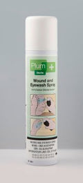 Plum Wund- und Augenspülspray 4554 mit 250 ml Natriumchloridlösung (0,9%) (250 ml) – Plum