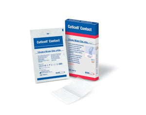 Cuticell Contact, Silikonwundauflage, Steril (5 x 7,5 cm) (5 Stück) – BSN