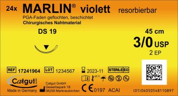 Catgut Nahtmaterial MARLIN® Violett – Catgut