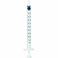 TBC-Spritze ohne Kanüle Luer (1 ml, Skala 0,01) (100 Stück) – CODAN Medizinische Geräte