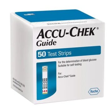 Accu-Chek Guide Blutzucker-Teststreifen (50 Stück) – Medichem