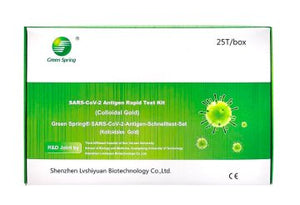 Green Spring SARS-CoV-2-Antigen-Schnelltest-Set 4 in 1 LollyTest Coronatest für den vor… – Medichem