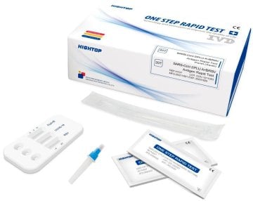 HighTop Combo 4in1 Coronatest RSV Influenza A/B Covid-19 Profi Schnellest (20 Stück) – Medichem