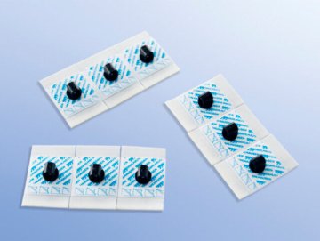 EKG-Einmalelektroden 454 Diagnostik Karbon - Anschluß f. 4 mm Stecker (50 Stück) – P.J. Dahlhausen