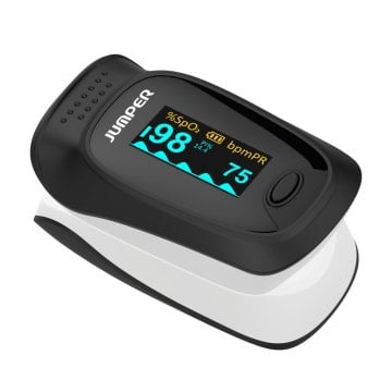 Jumper JPD-500D Fingerpulsoximeter HIGHEND OLED-Farbdisplay – Diagramm Halbach