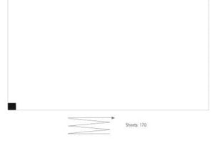 EKG-Papier für Nihon Kohden EKG 1500/1550 170 Blatt Faltlage (210 mm x 295 mm) – Diagramm Halbach